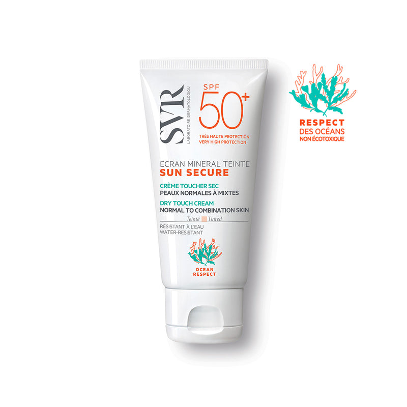 Sun secure Écran Minéral Teinté Peaux normales à mixtes