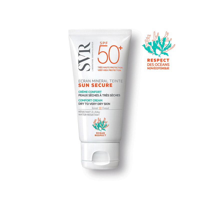Sun secure Écran Minéral Teinté Peaux sèches à très sèches
